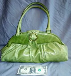 Vintage Hobo International leather handbag