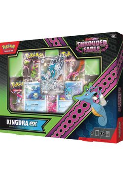 Pokemon TCG Shrouded Fable Greninja & Kingdra EX Collection Box Set Sealed