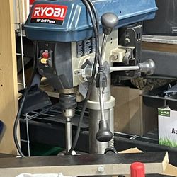 Ryobi 10” Drill Press And Table Extension 
