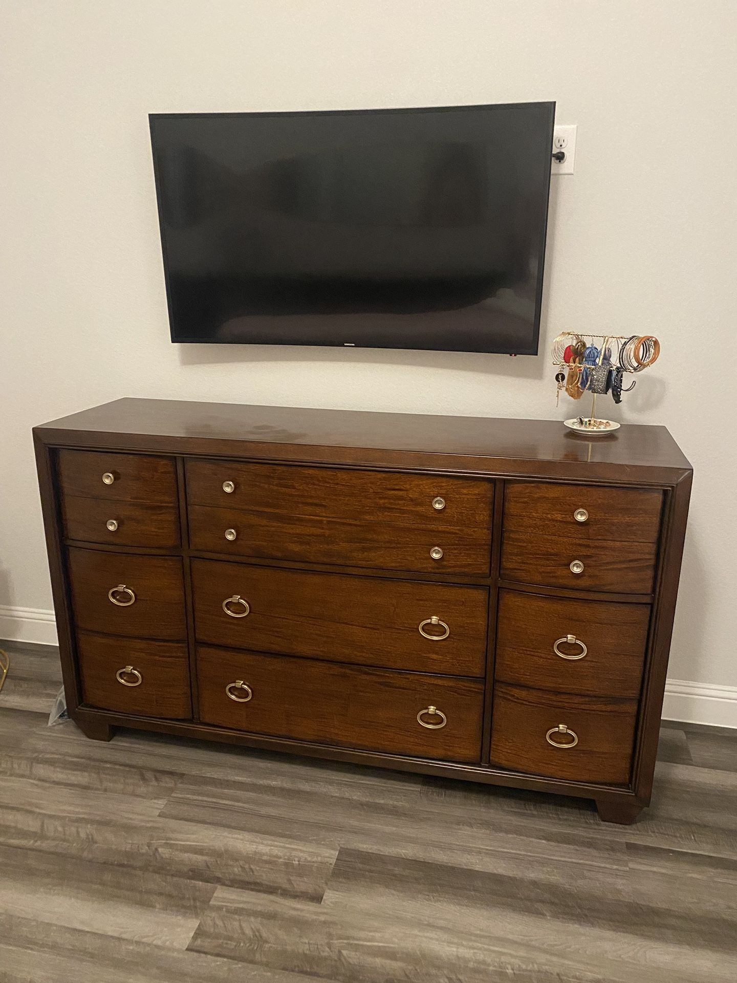 Chest and 2  Nightstands