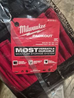 Milwaukee tote pack out