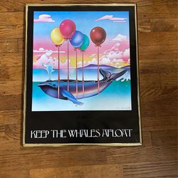 Whale Print - 16"x20"