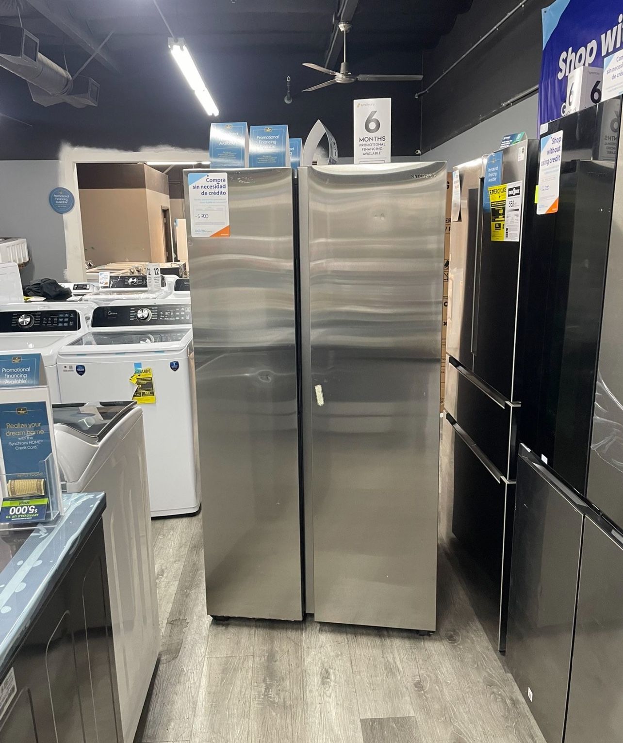 Samsung - 28 Cu Ft Side By Side Refrigerator With Icemaker Only In Stainless Steel