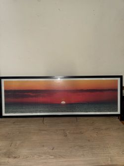 Sunset Beach Art frame
