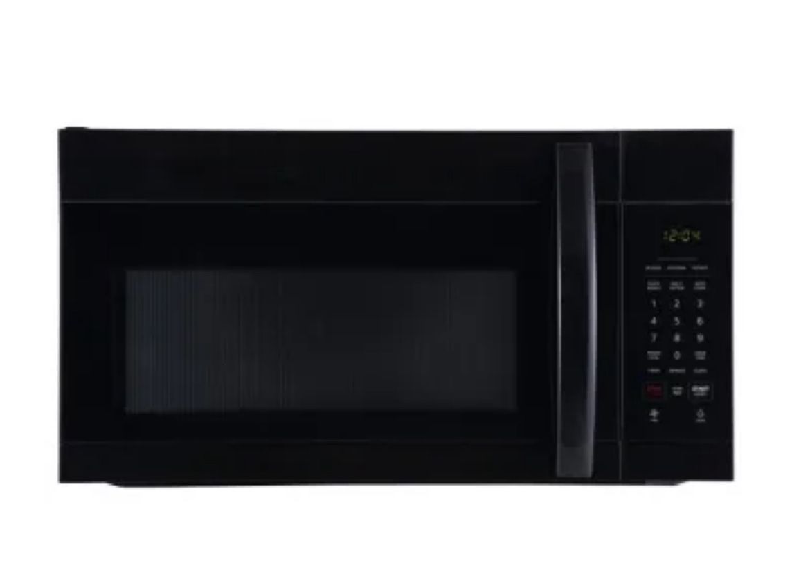 SeasonsĀ® 1.7 Cu. Ft. 1,000 Watt Over-The-Range Microwave, Black