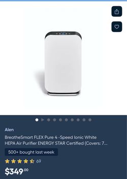 NEW Alen BreatheSmart FLEX Pure Air Purifier