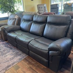 New Agata Black Sofa