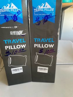 TRAVEL PILLOWS STILL IN BOX
