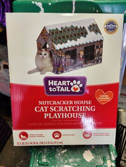 Christmas Heart to tail Nutcracker cat playhouse