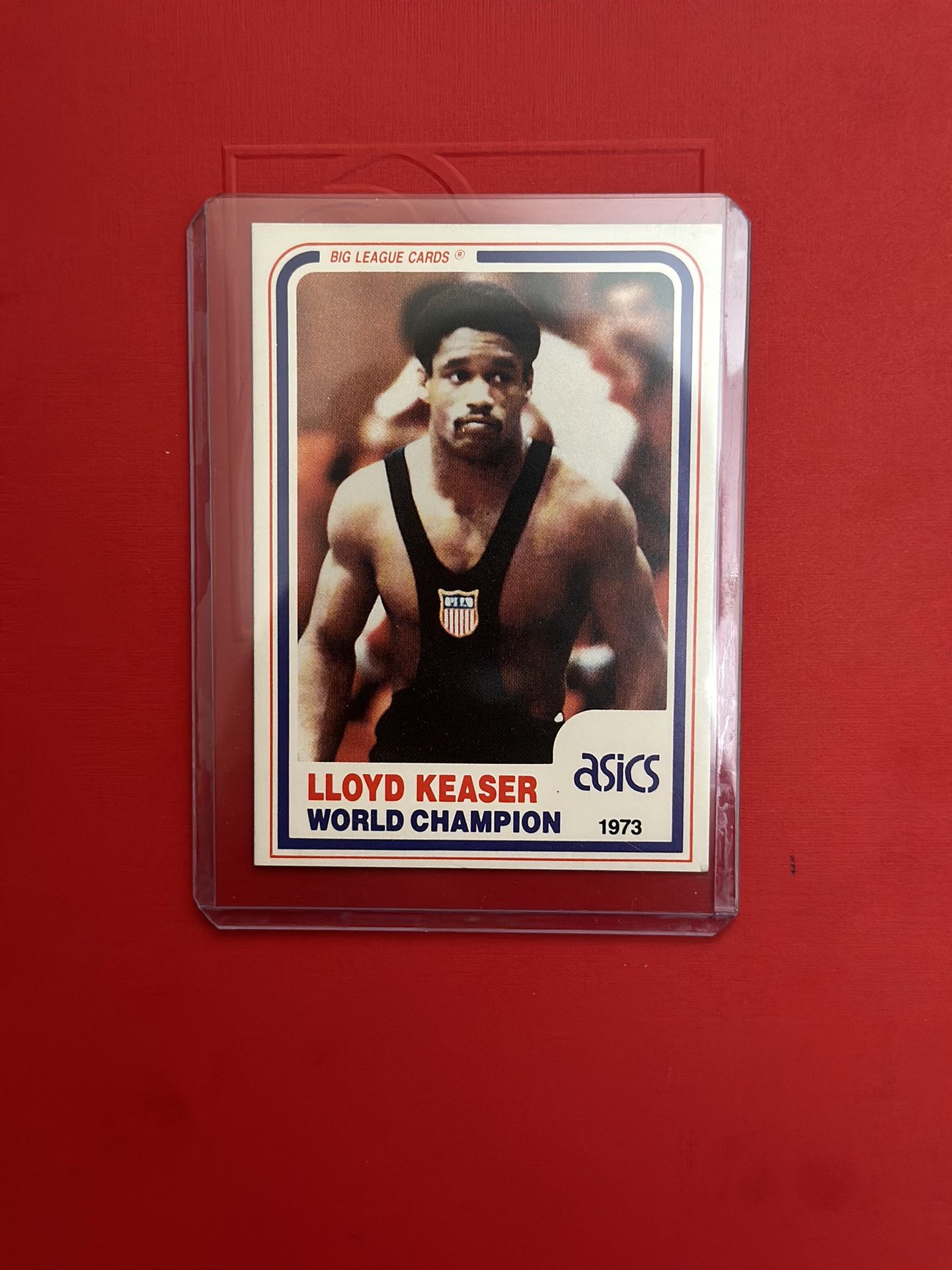 1985 Banach Legends Of Wrestling Lloyd Keaser #23