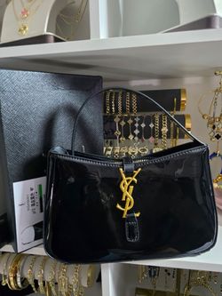 Saint Laurent YSL Patent Leather Shoulder Bag