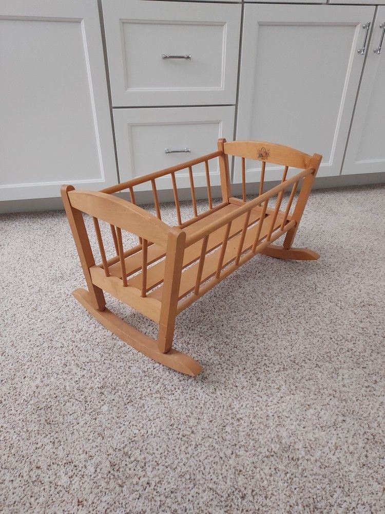 1950s DOLL CRADLE