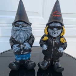 Mr. And Mrs. Harley Gnomes Sold Separate