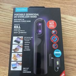 Potable Germicidal UV Sterilizer Wand