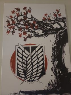 Attack On Titan Metal Poster