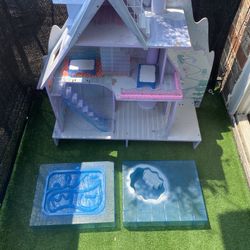 LOL Surprise WINTER DISCO CHALET Doll House  