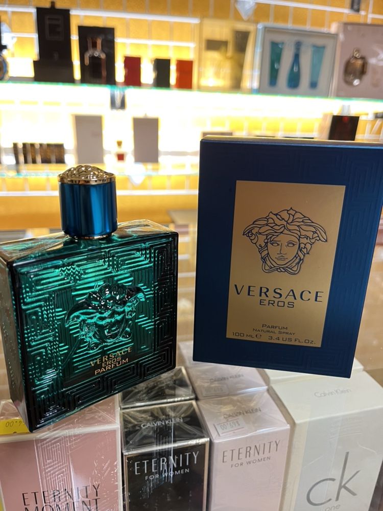 Versace Eros 3.4 Oz Parfum Cologne For Men/ Perfume Para Hombres