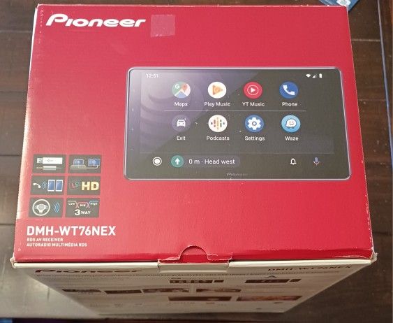 NEW 9" Pioneer 
Digital multimedia receiver 