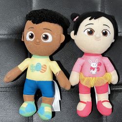 CoComelon 8" Plush -Cody & Cece Dolls