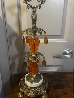 Vintage amber ashtray (?)