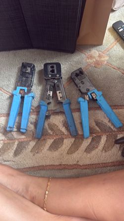 RJ45 Network Cable Crimping Tools Set of 3