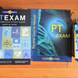 Physical therapy NPTE exam materials