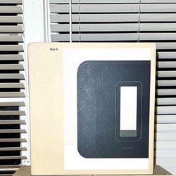 Sonos Sub 4 (Black) Brand New Sealed Includes Warranty.  