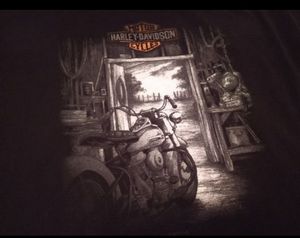 Photo Harley-Davidson motorcycle shirt 4x