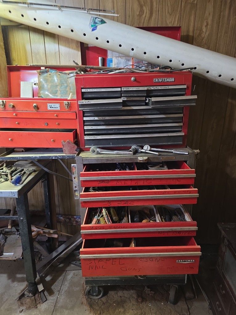 Tool Box With Tools