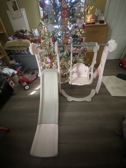 Toddler Slide and Swing