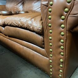 Premium Leather Couch 