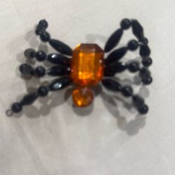 One Hundred Eighty Degrees Halloween Spider Ring