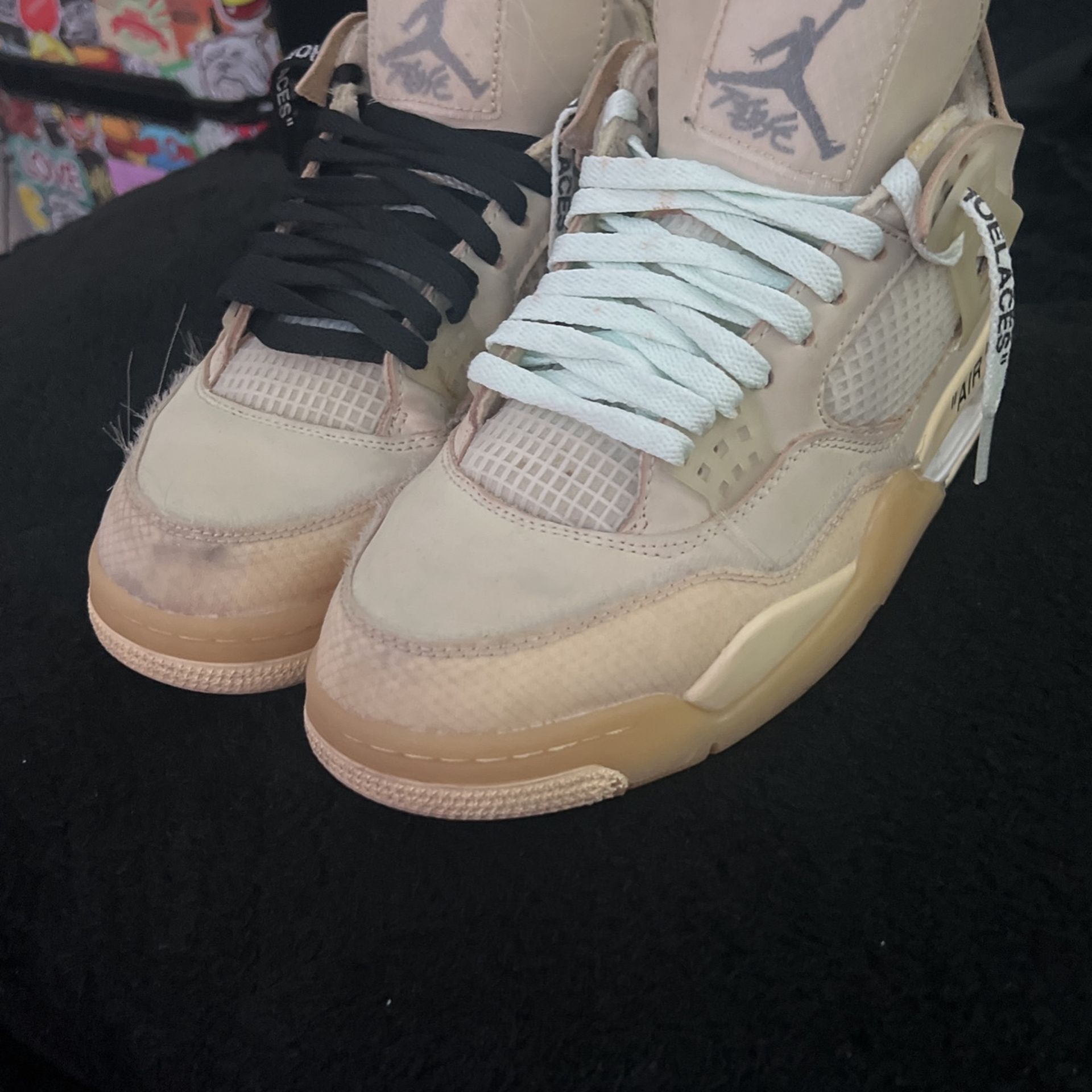 off white jordan 4 for sale