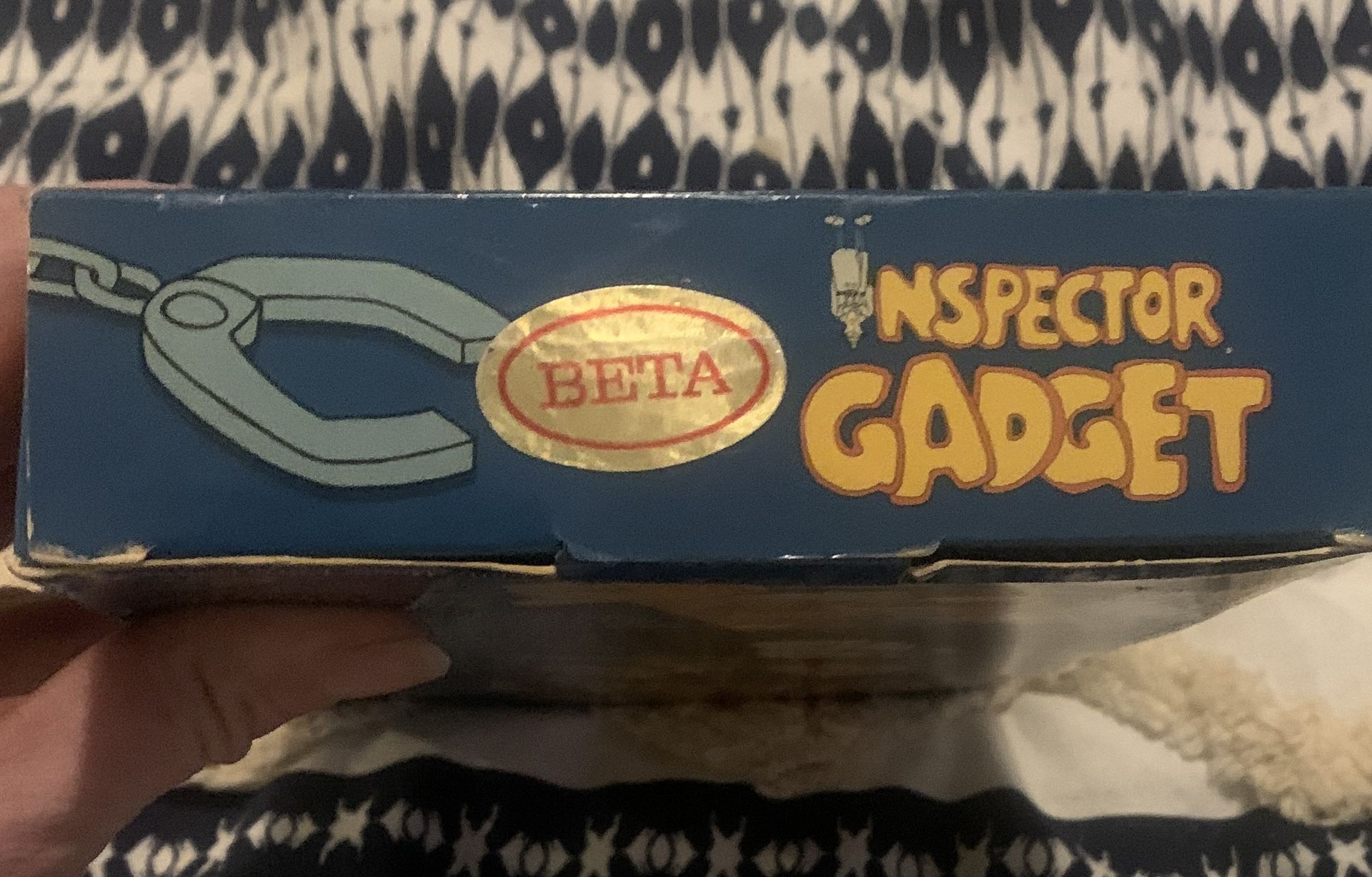 Inspector Gadget Betamax 1983 MGM Home Entertainment Don Adams Cult