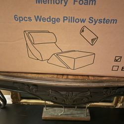 Orthopedic Wedge Bed Pillow System 