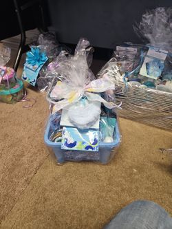 Blue & White Inspired Gift Basket 🧺 💙 