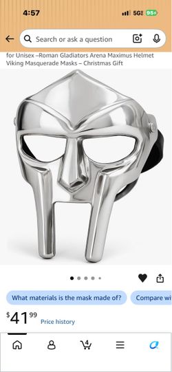 Roman Gladiator Masquerade Mask