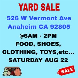 NEIGHBORHOOD YARD SALE!!!