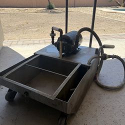 Portable Fryer Oil Filter Machine w/ Filters