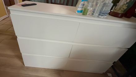 White dresser
