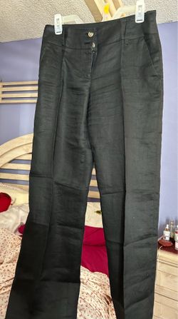Like New Sz 4 Zara Black 100% Linen Pant  SALE. $8 🎉