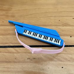 Blue Barbie Size Hand Piano Musical Keyboard Instrument Arco (See Details)