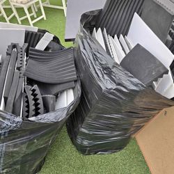 Sound- proofing square foam panels