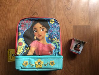 Elena of Avalor School Lunchbox Brand New Free Necklace Set