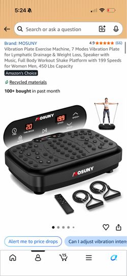 MOSUNY Vibration Plate Exercise Machine