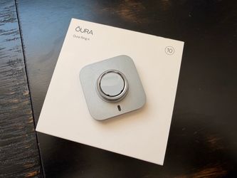Oura Ring 4 in Brushed Silver - Size 10