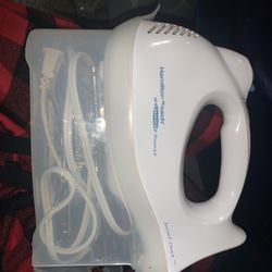 White electric mixer