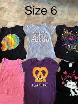 Girls clothes size 6