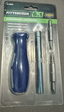 Pittsburgh 6 in 1 Screwdriver