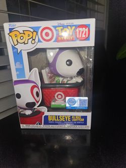 Bullseye as buzz lightyear funko pop